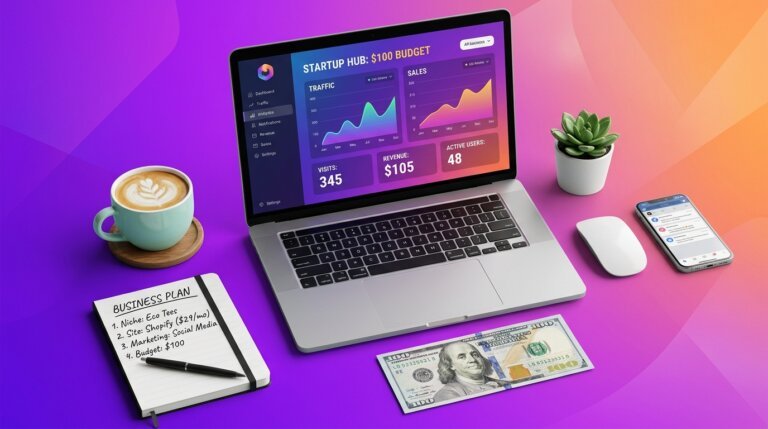 How to Start an Online Business With $100