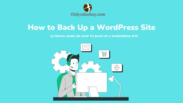How to Back Up a WordPress Site